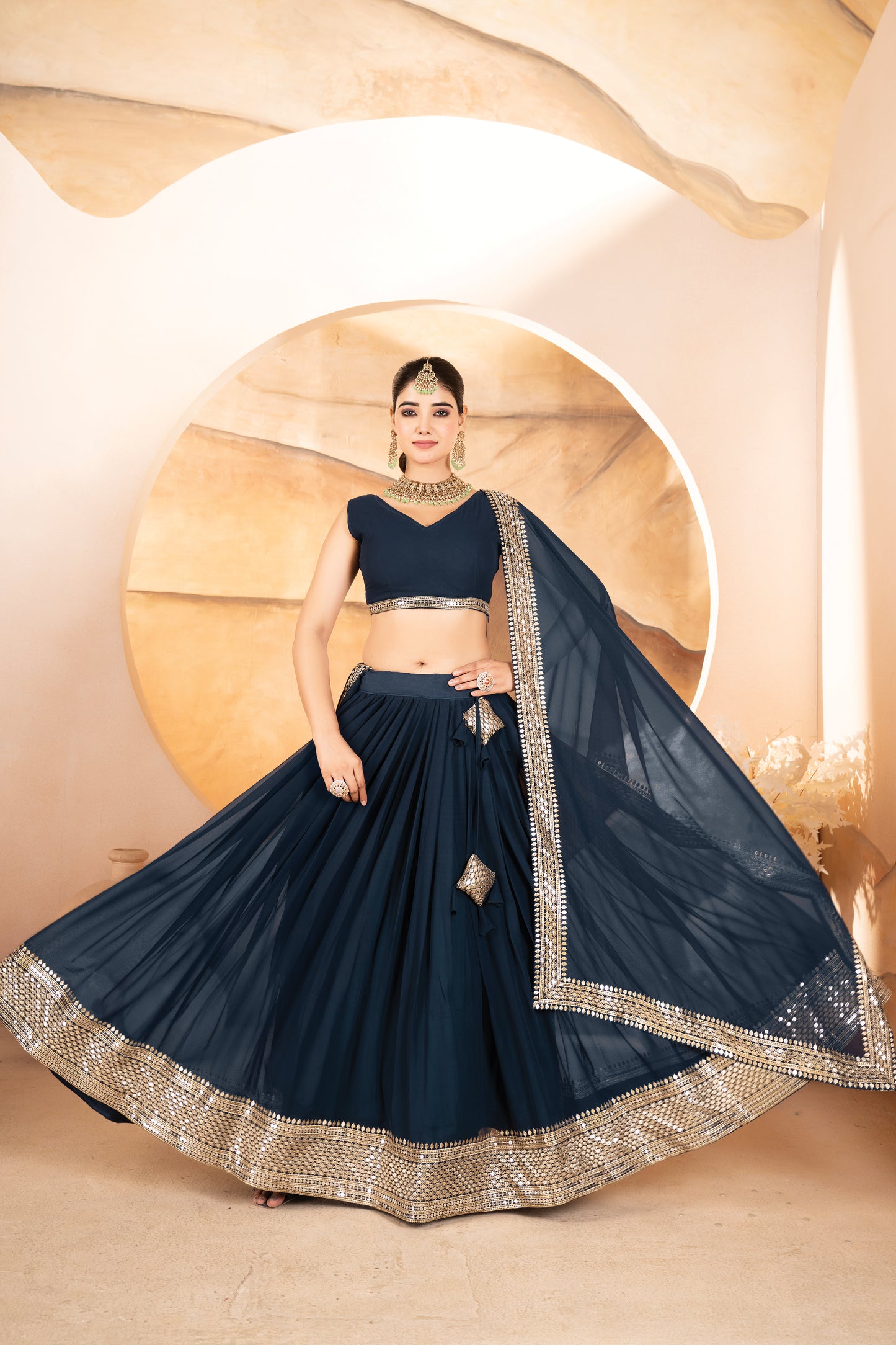 Buy Un-Stitch Weaving Silk Lehenga Choli Collection To Wear In Weddings