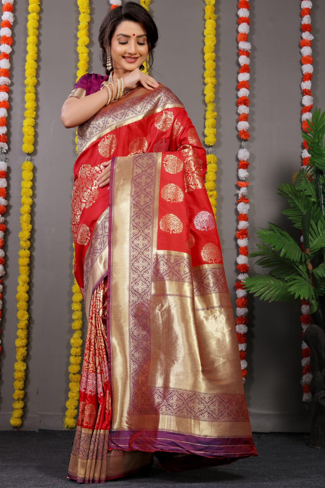 Kanchipuram Pure Silk Handloom Saree