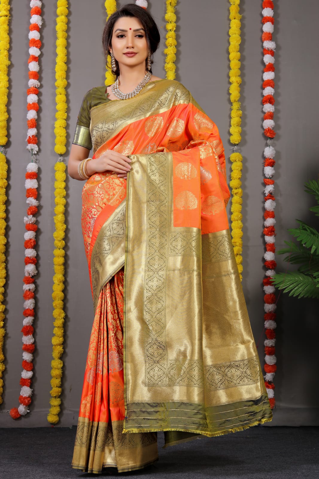 Kanchipuram Pure Silk Handloom Saree