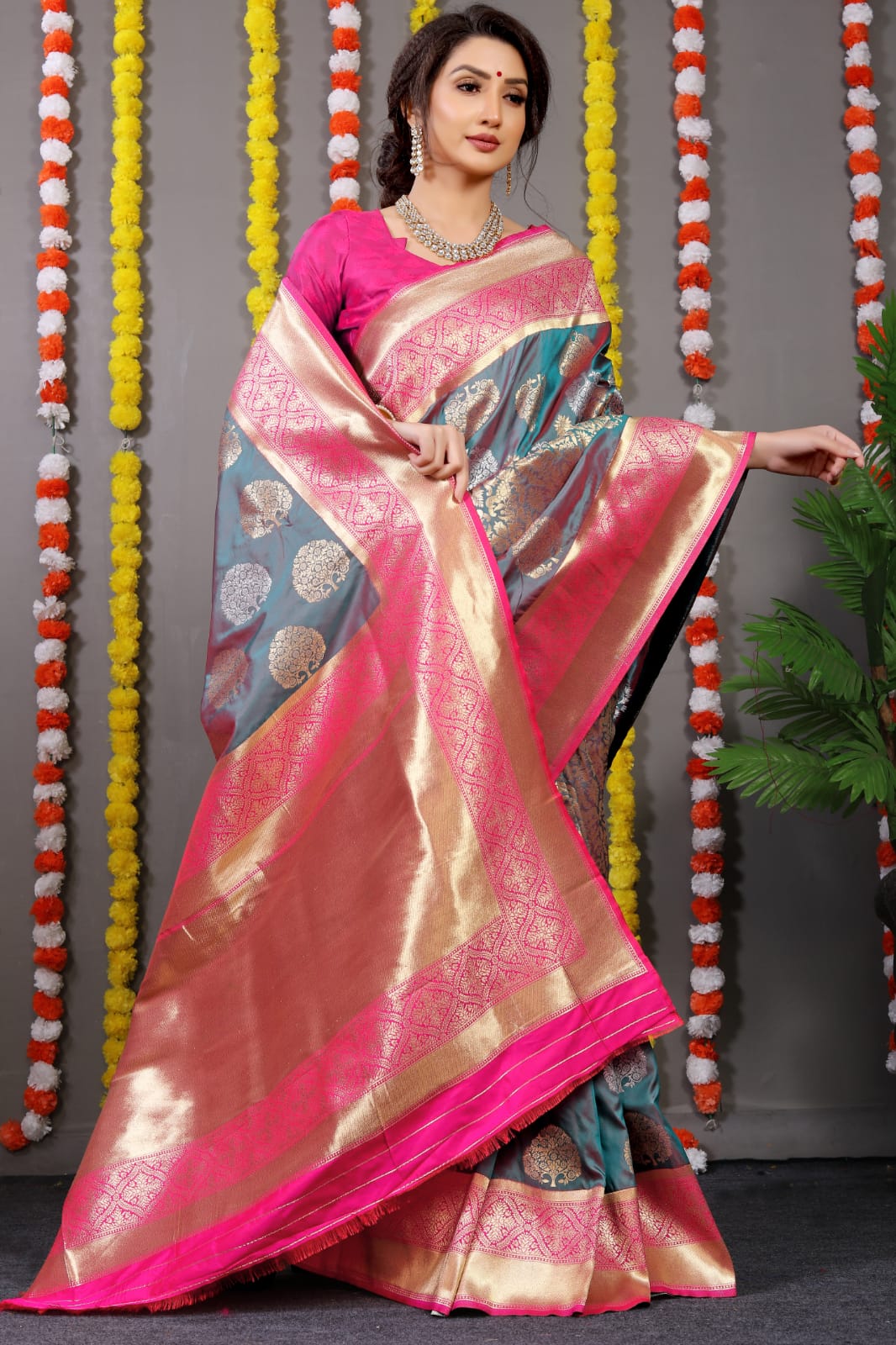 Kanchipuram Pure Silk Handloom Saree