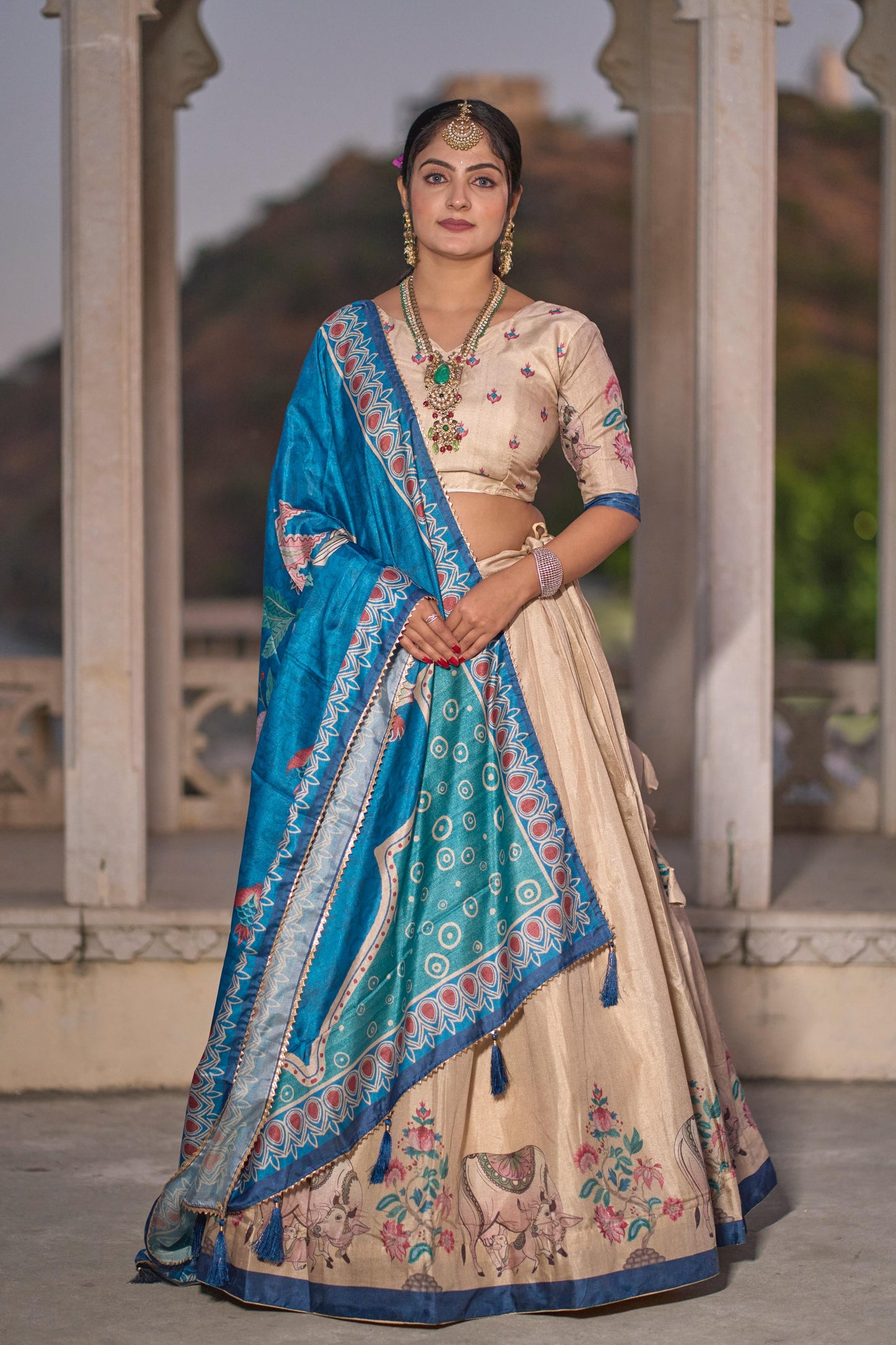 Kalamkari Lehenga Sets