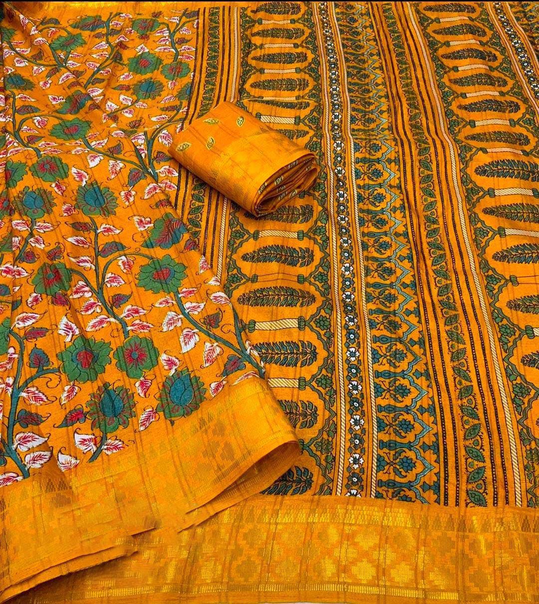 Presenting Enchanting soft cotton saree For Intimate And Big Fat Indian Weddings