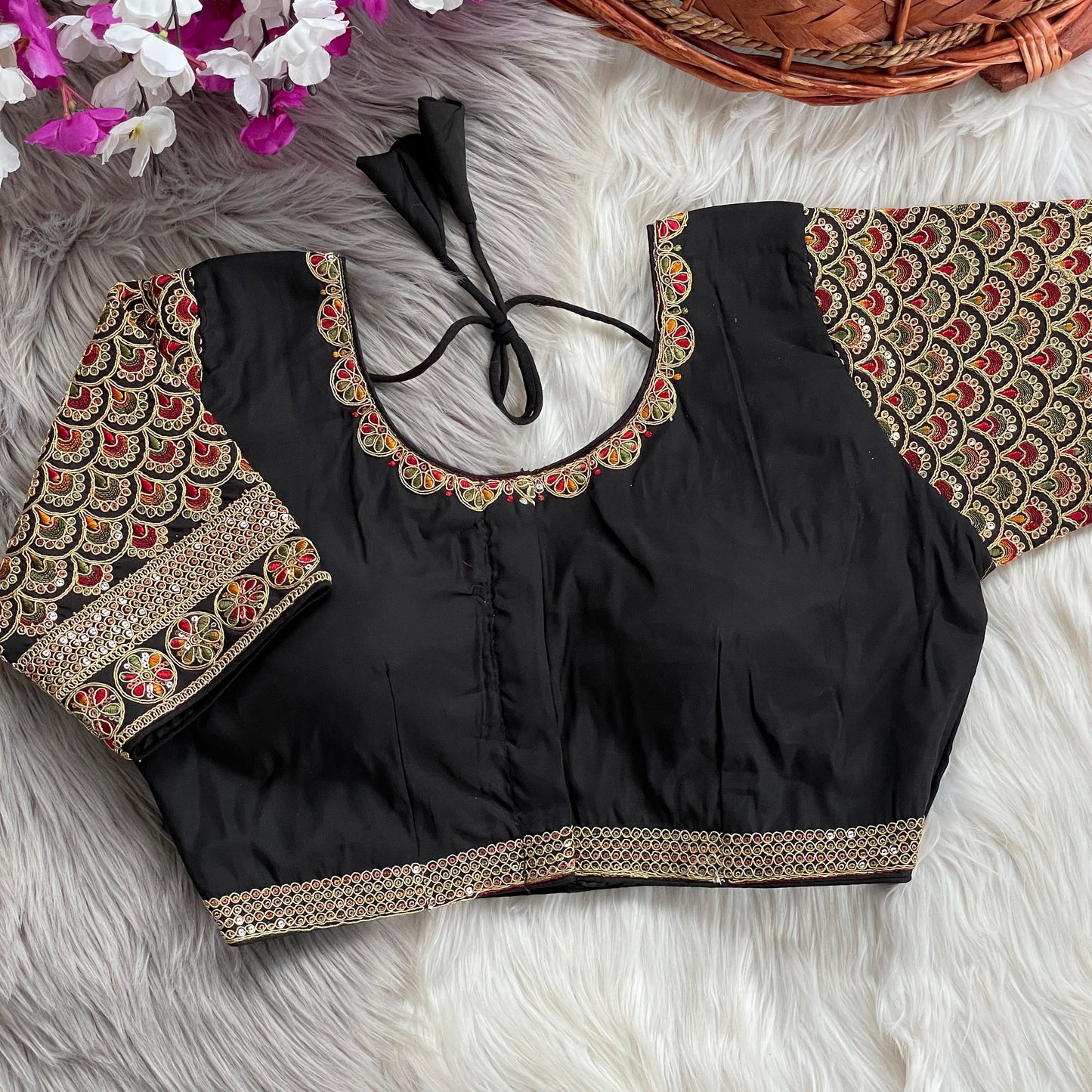 Roman silk Blouse