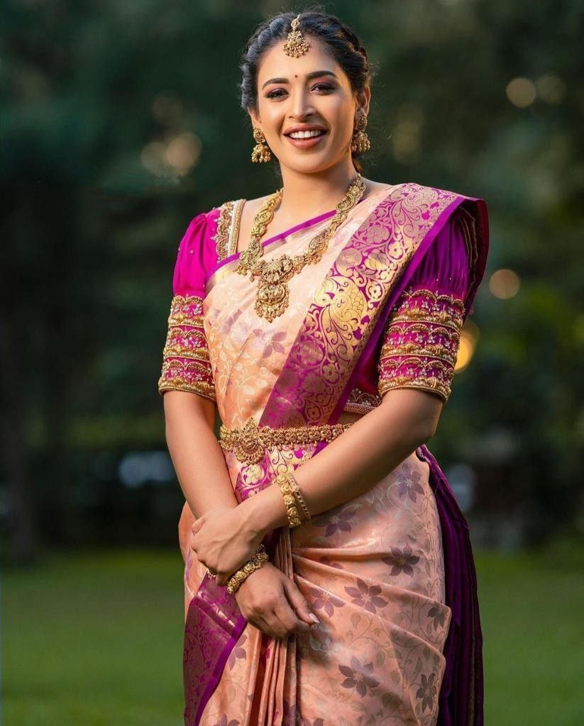 Banarasi Soft Silk Saree from the lv sakhi