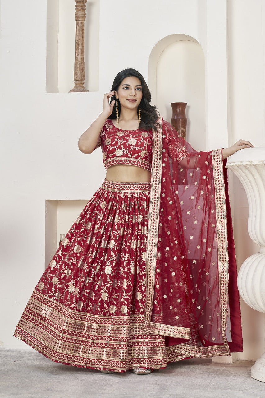 LEHENGA & BLOUSE AND A LOVELY DUPATTA