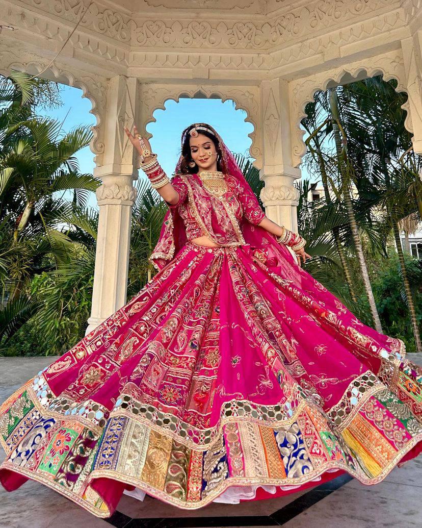 NEW DESIGNER NAVRATRI SPECIAL PRINTED LAHENGA CHOLI