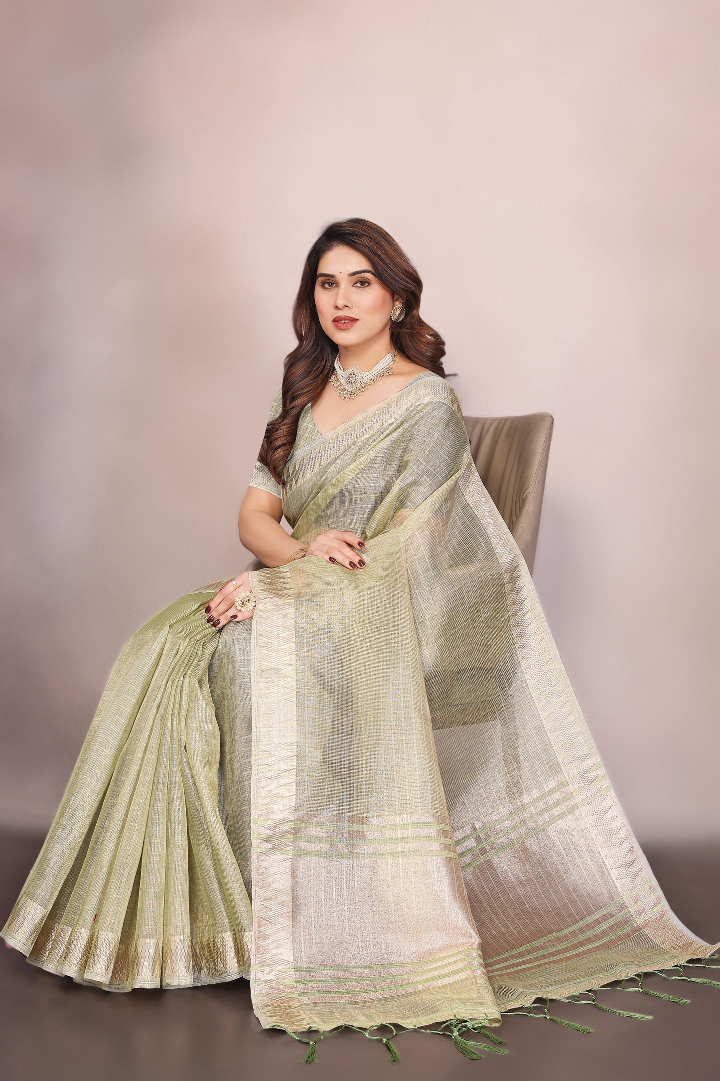 LV-SAKHI Beautiful Establishe Embroidery Sequence Work With Jacquard Rich saree