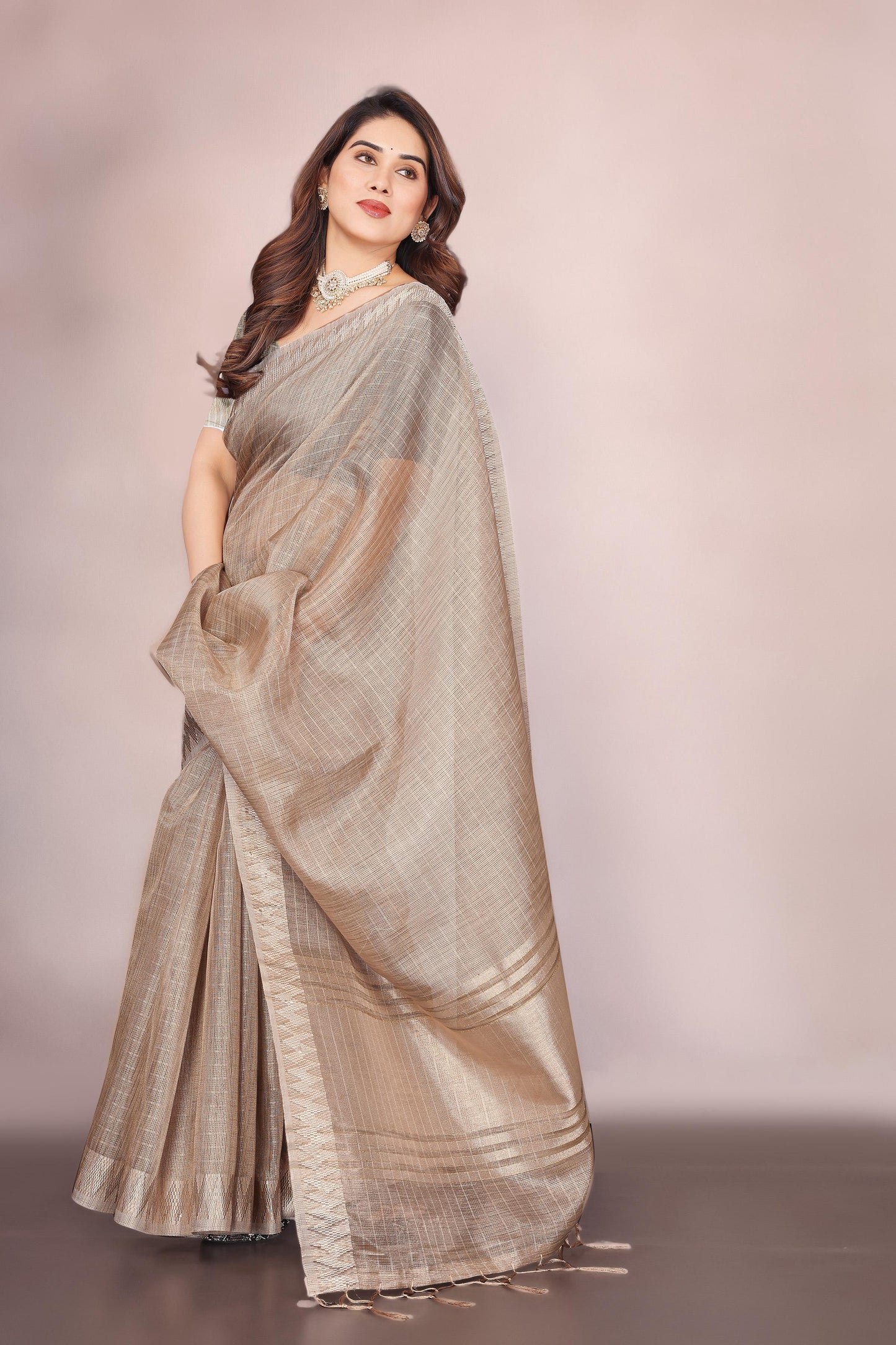 LV-SAKHI Beautiful Establishe Embroidery Sequence Work With Jacquard Rich saree