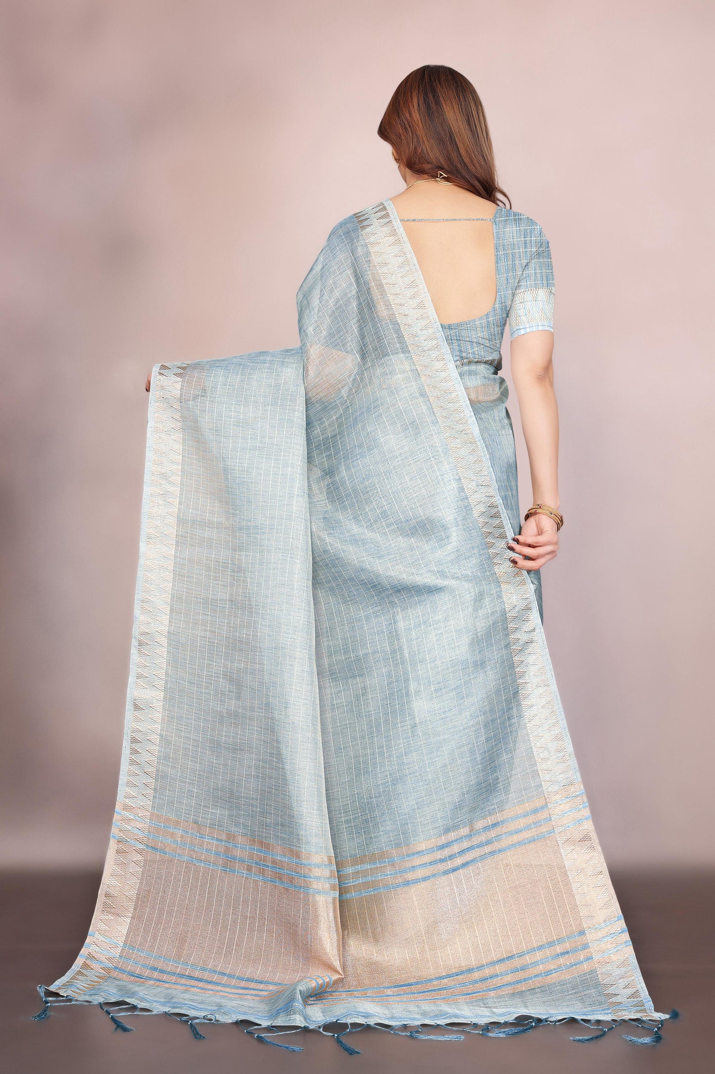 LV-SAKHI Beautiful Establishe Embroidery Sequence Work With Jacquard Rich saree