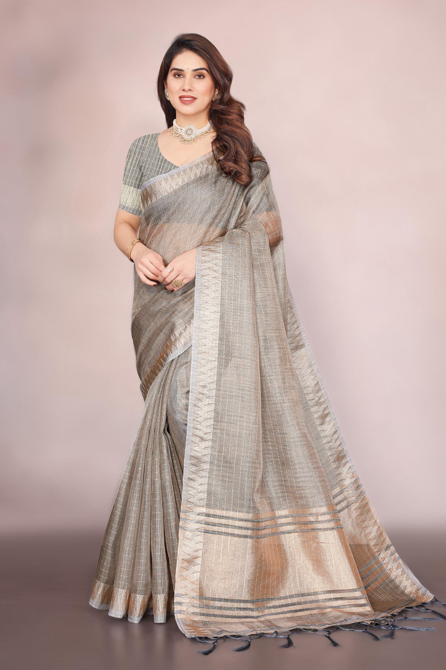 LV-SAKHI Beautiful Establishe Embroidery Sequence Work With Jacquard Rich saree