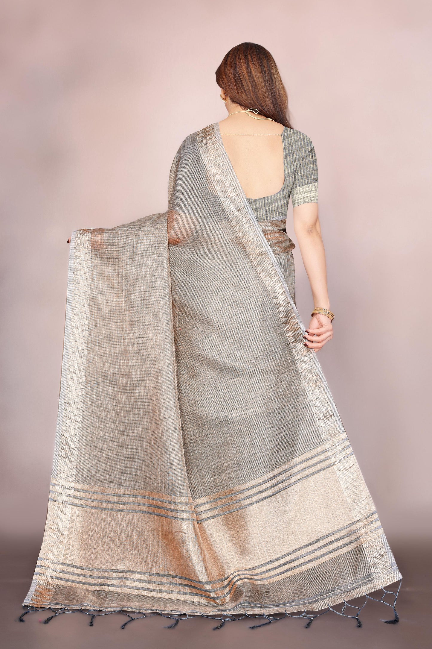 LV-SAKHI Beautiful Establishe Embroidery Sequence Work With Jacquard Rich saree