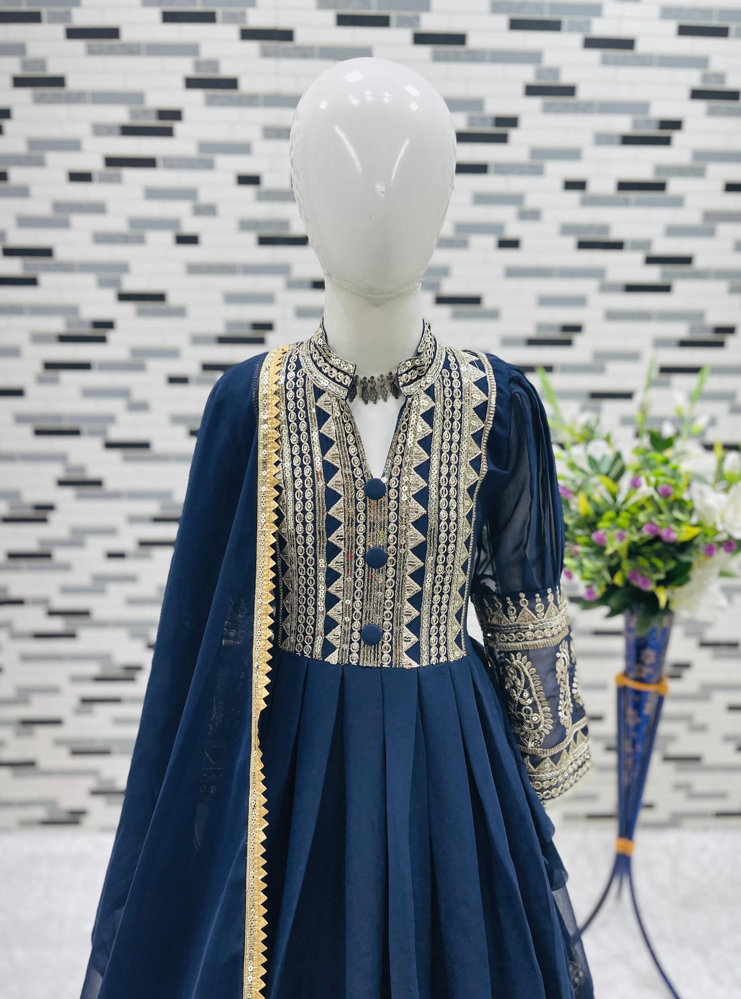 Launching New Collection Beautiful Kids Gown Set