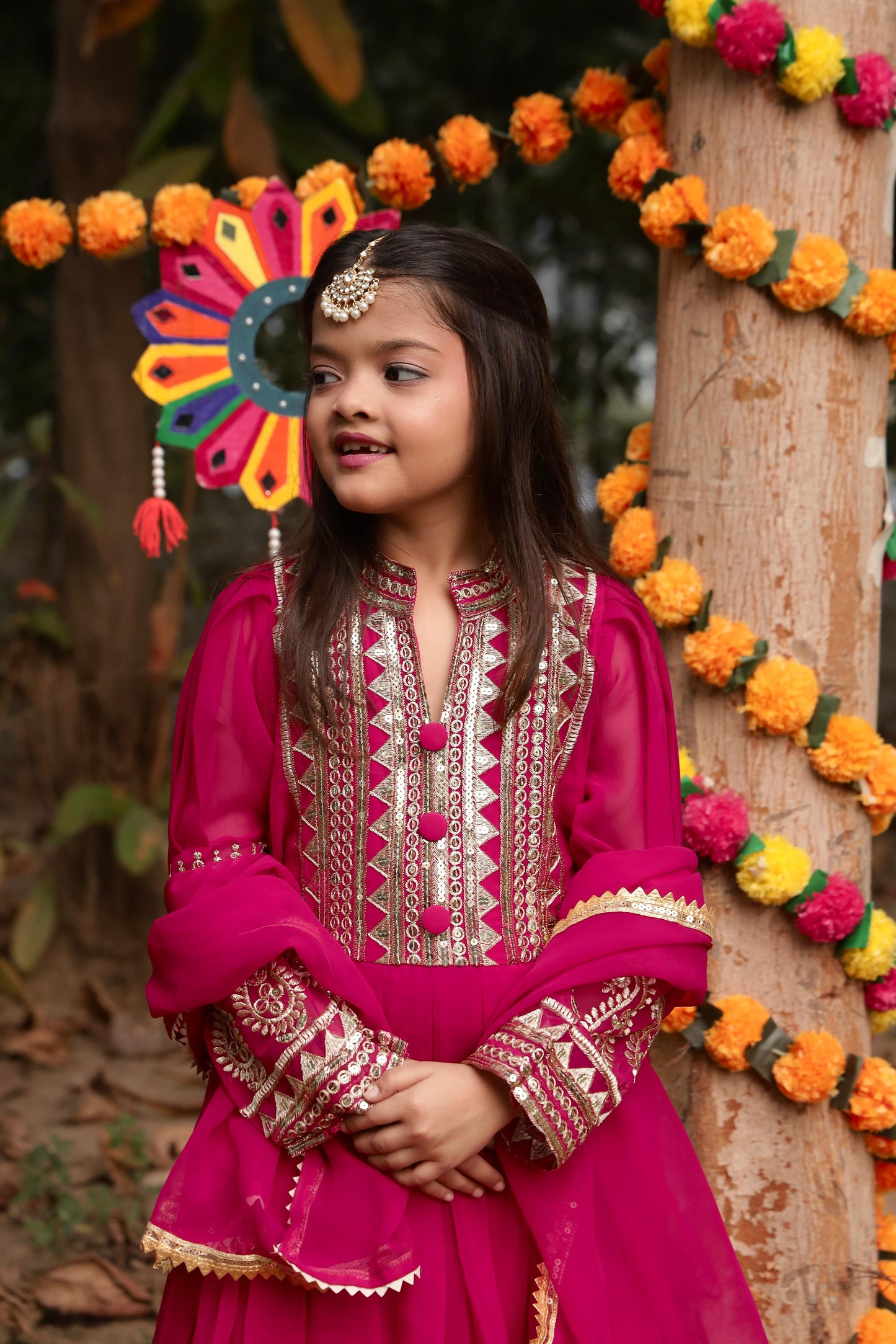Launching New Collection Beautiful Kids Gown Set