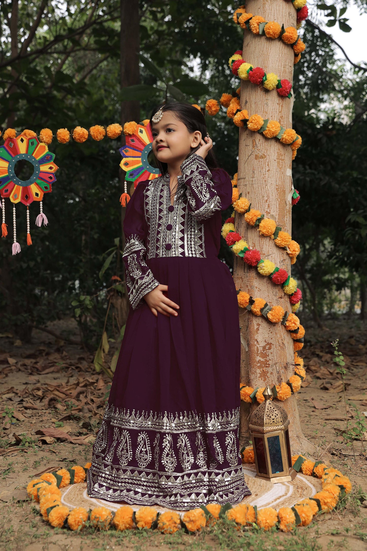 Launching New Collection Beautiful Kids Gown Set