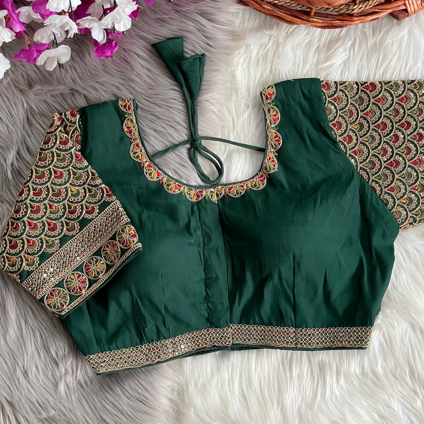 Roman silk Blouse