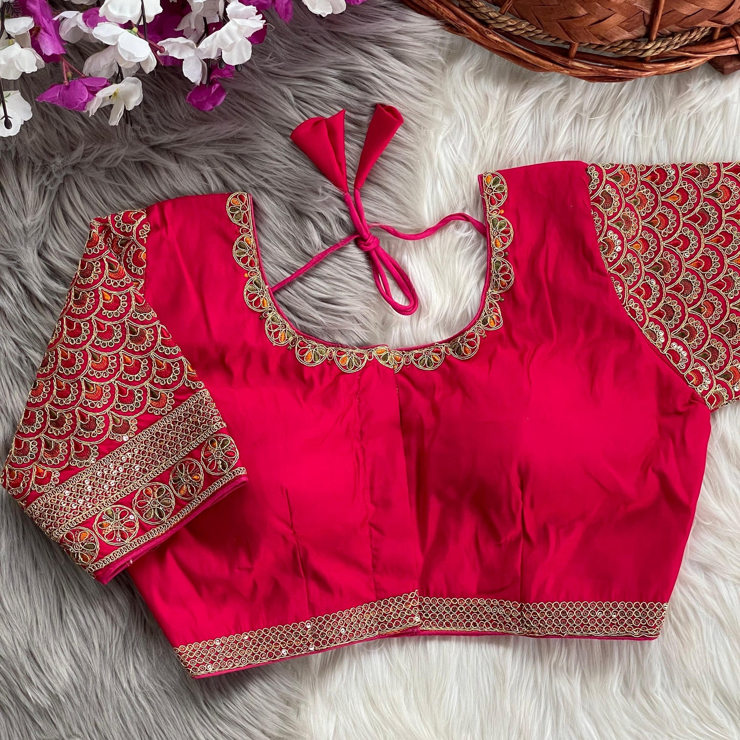 Roman silk Blouse