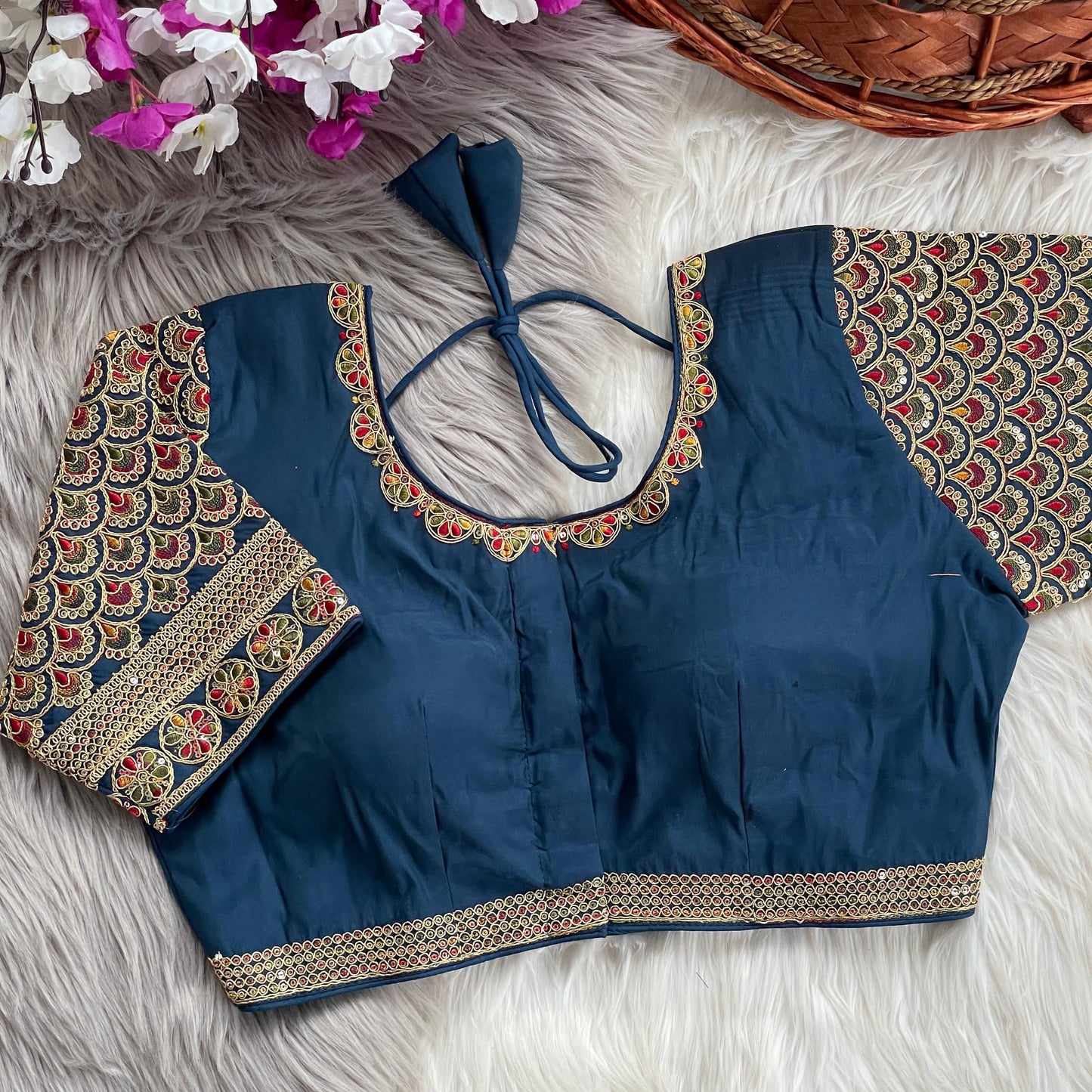 Roman silk Blouse