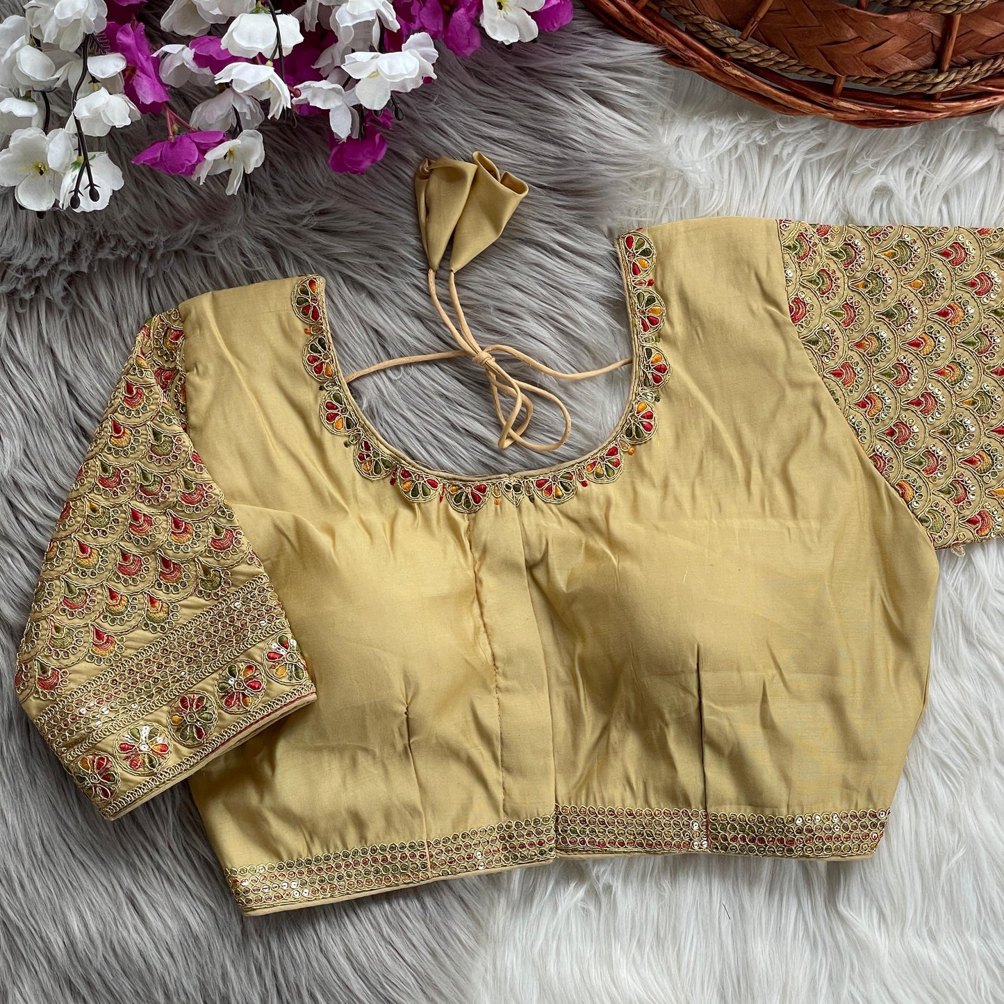 Roman silk Blouse
