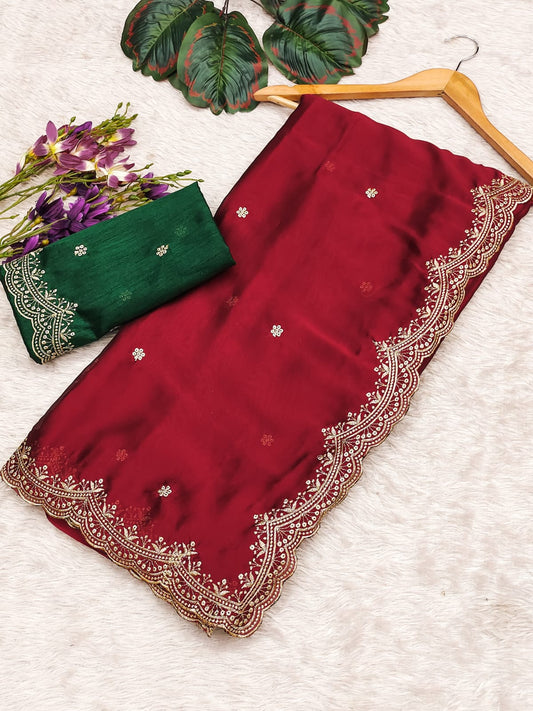 lvsakhi launching chiffon saree