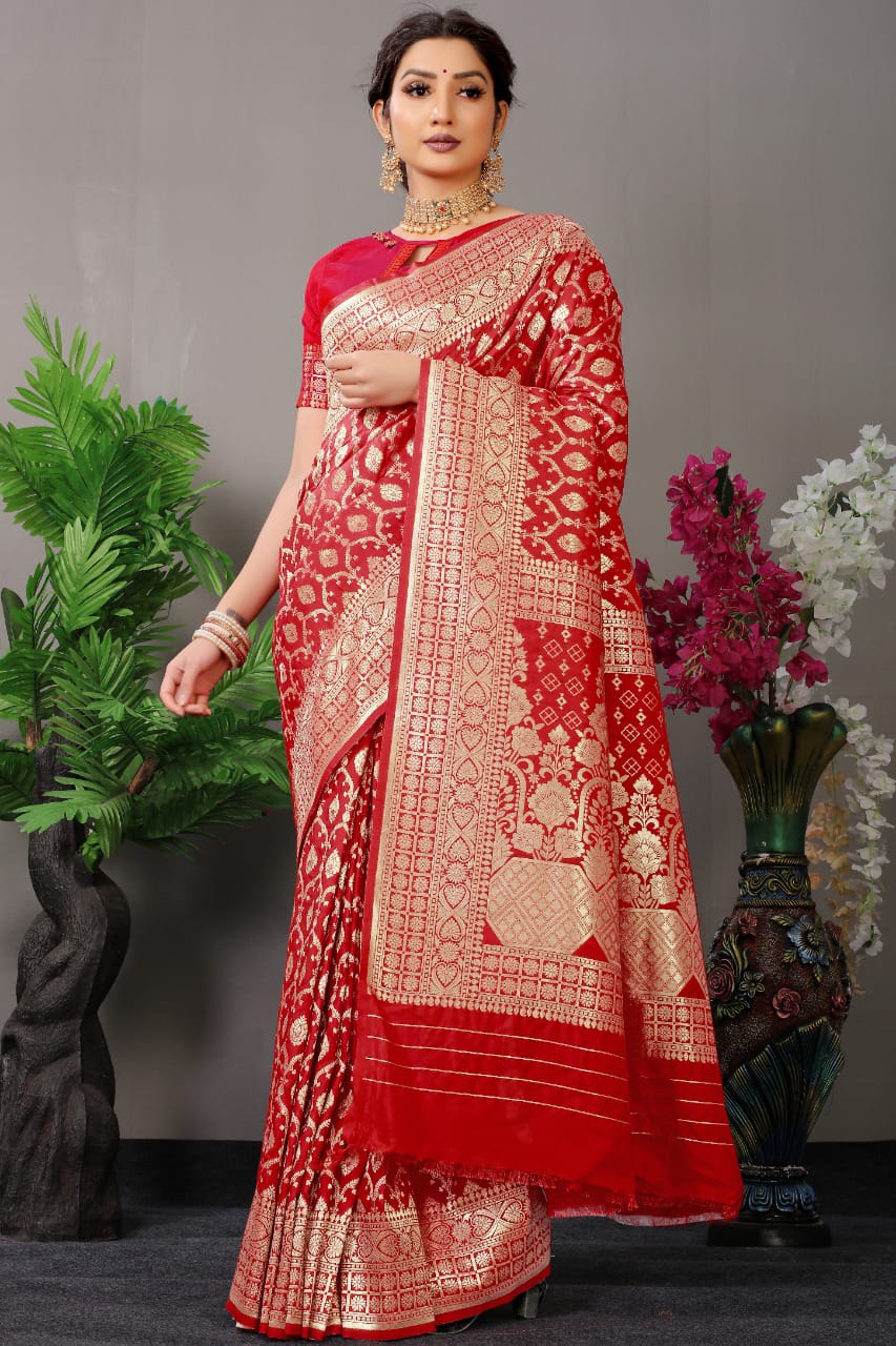 Kanchipuram Pure silk handloom saree with Pure Jari for LVsakhi