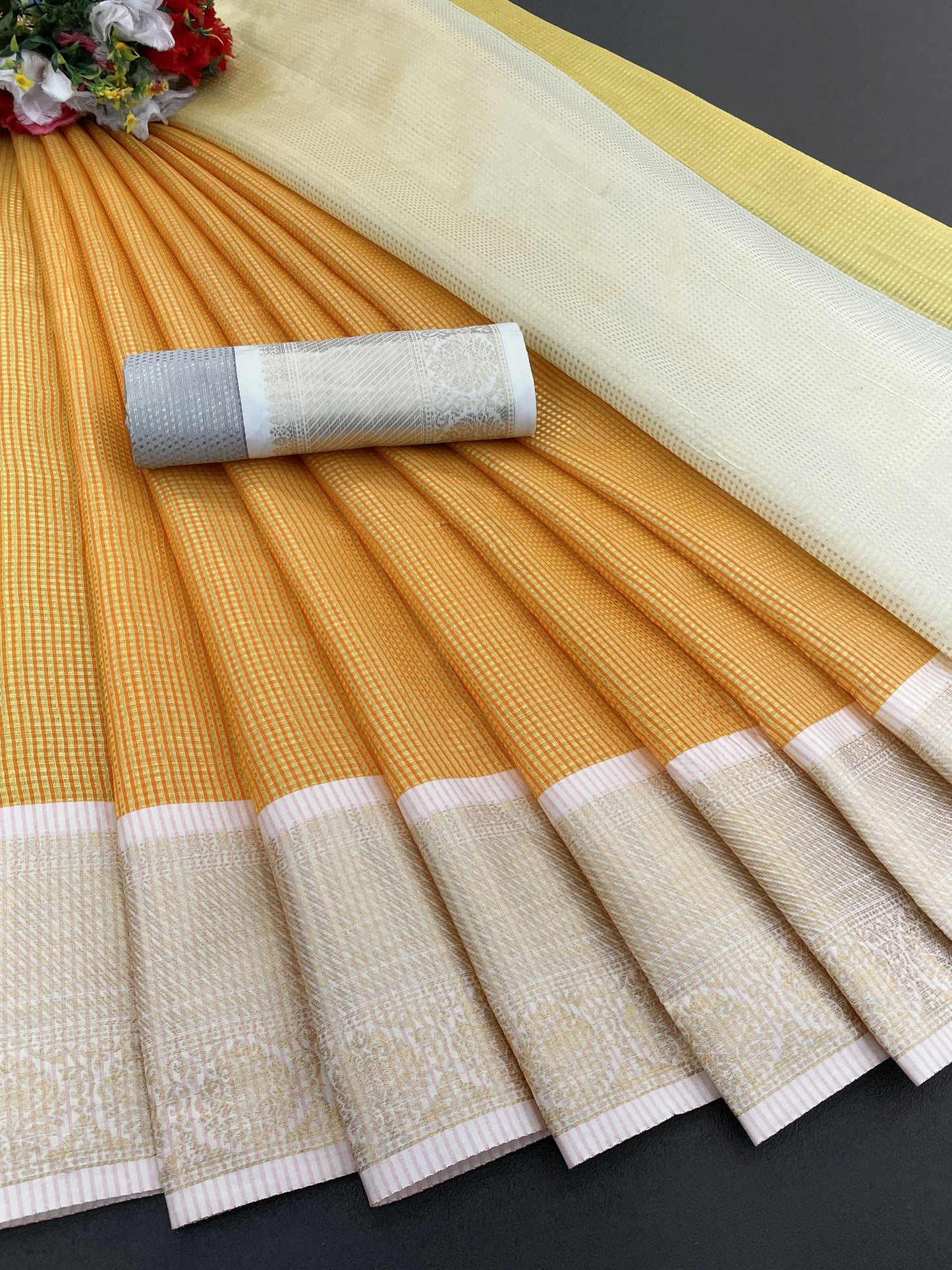 LV sakhi-Pure Kanchivaram silk saree…..