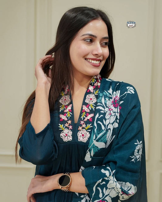 LV-SAKHI Featuring beautiful Heavy Suit Set