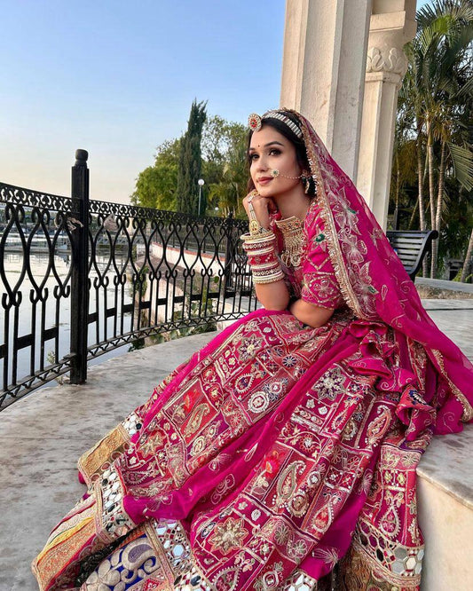 NEW DESIGNER NAVRATRI SPECIAL PRINTED LAHENGA CHOLI