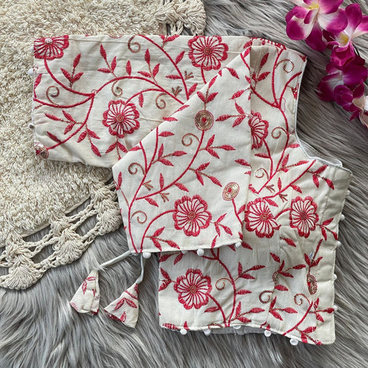 LVSALHI-khadi blouse
