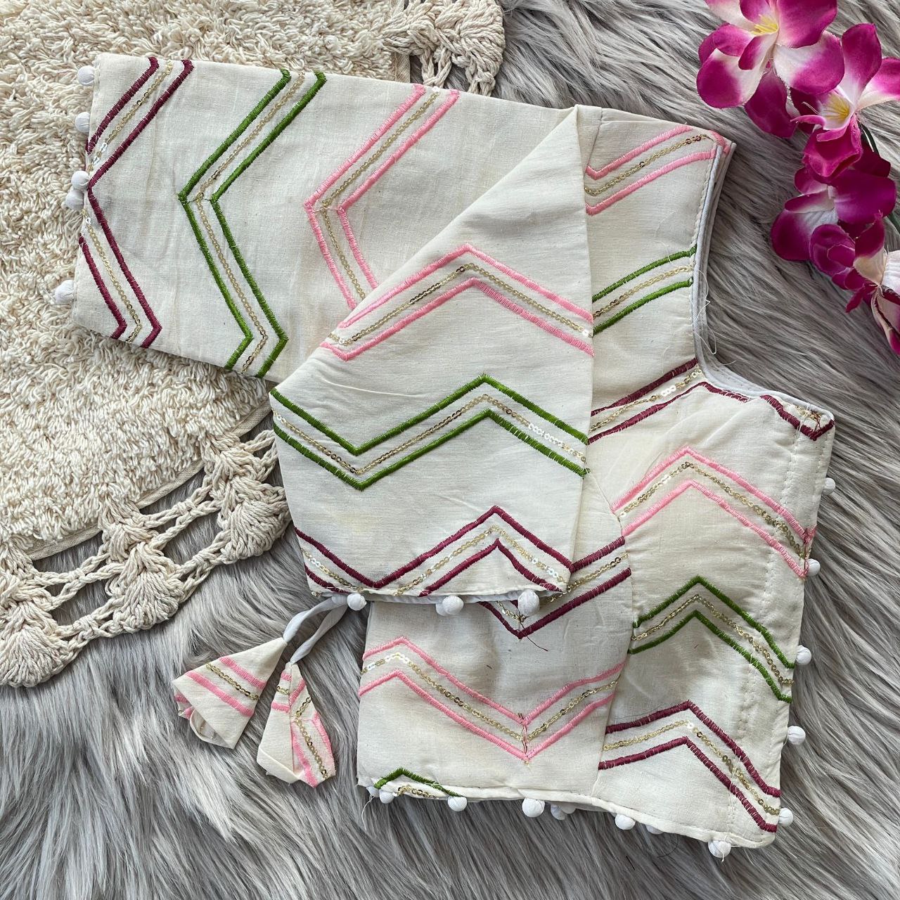 LVSALHI-khadi blouse